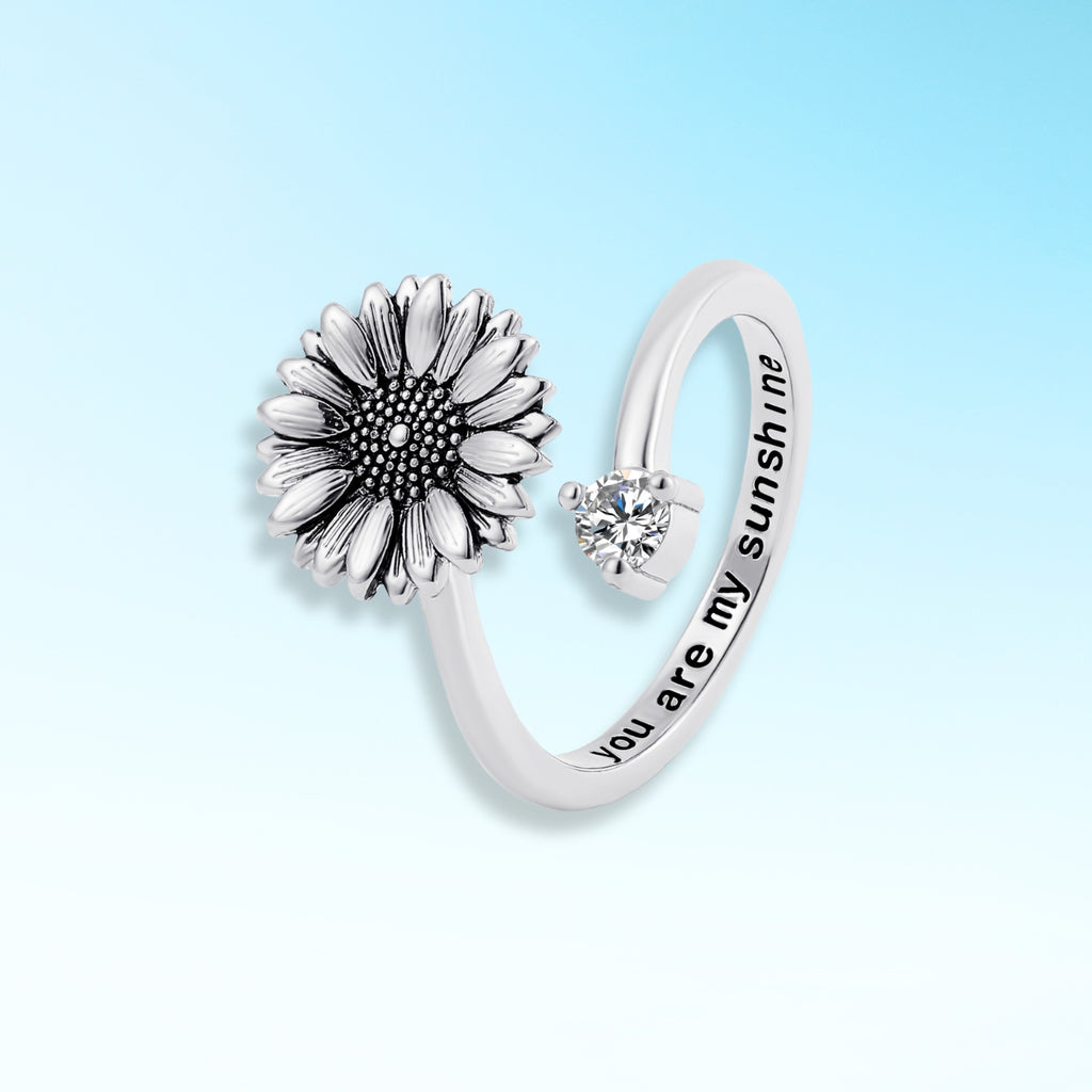 "You Are My Sunshine" Ring - Silver