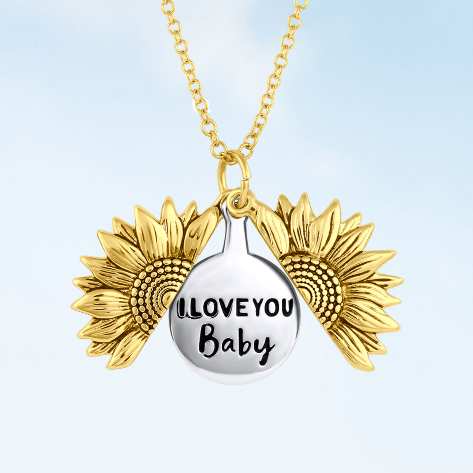 I love You Baby Necklace